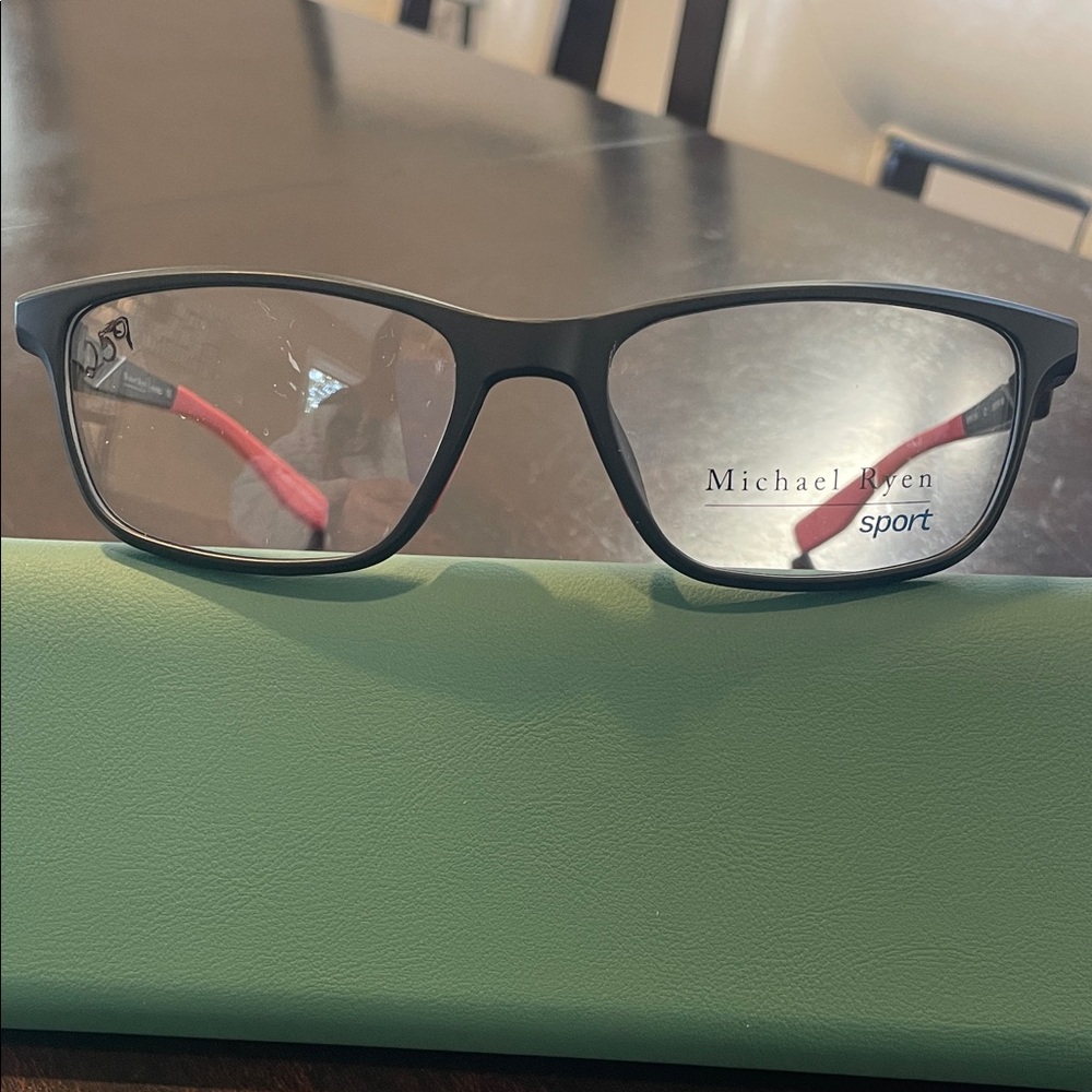 Michael Ryen Sport black and red Glasses